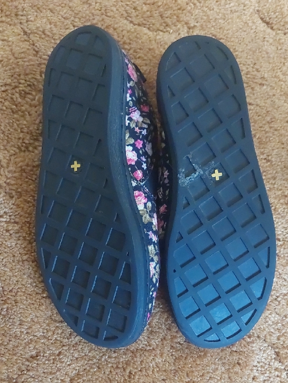 Dr. Martens Black Floral Slip-On Sneakers - Picture 6 of 7